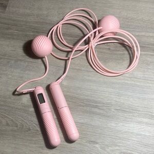 Pink Digital Jump Rope